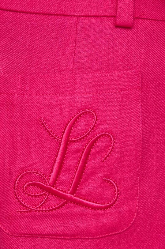 Luisa Spagnoli pantaloni scurti din in AUSILIO roz 541135