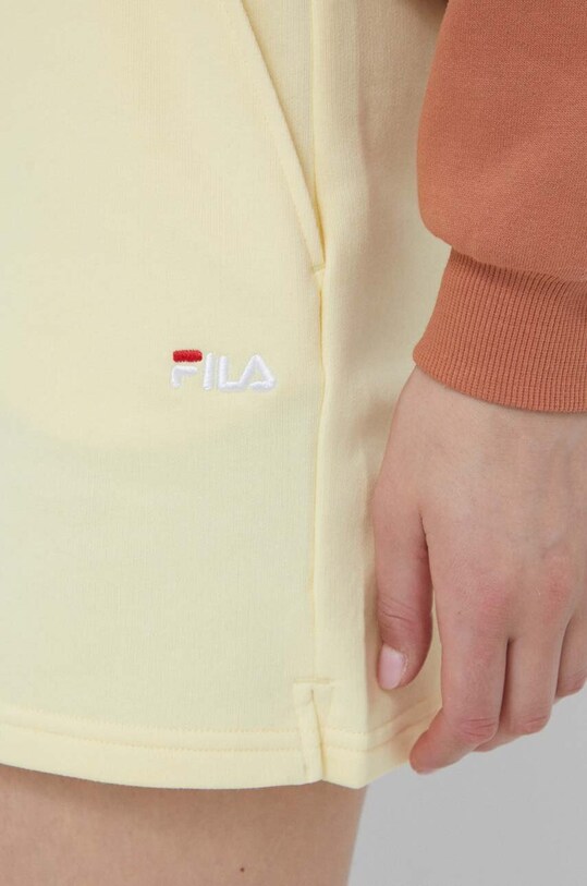 Fila pantaloni scurti galben FAW0702