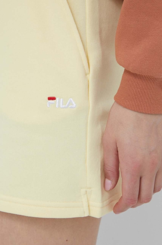 Fila szorty Buchloe żółty FAW0702