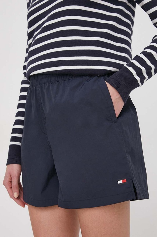 Tommy Hilfiger szorty tkanina granatowy WW0WW41521