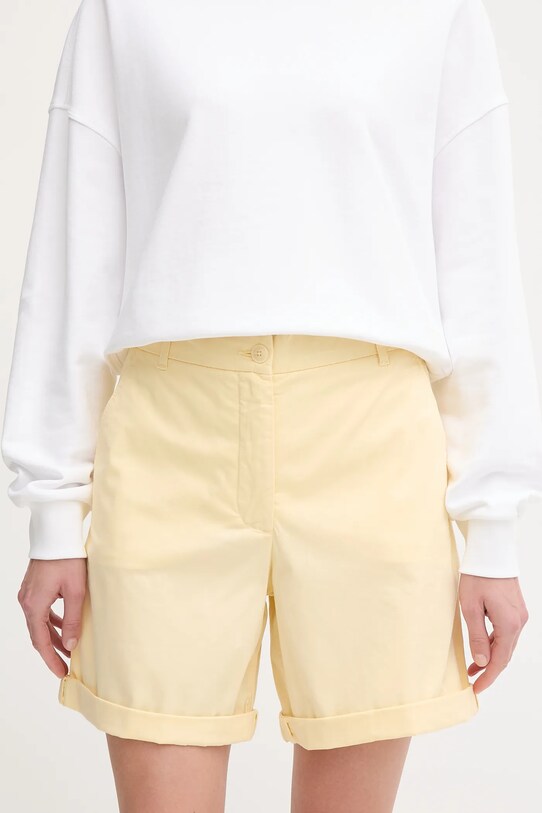Tommy Hilfiger pantaloni scurti panza galben WW0WW42457