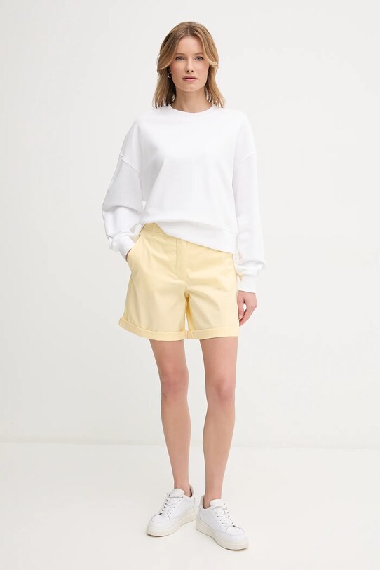 Tommy Hilfiger pantaloni scurti WW0WW42457 galben SS25