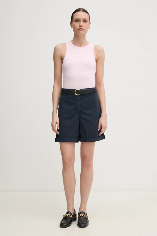 Шорти Tommy Hilfiger WW0WW42457 темно-синій SS25