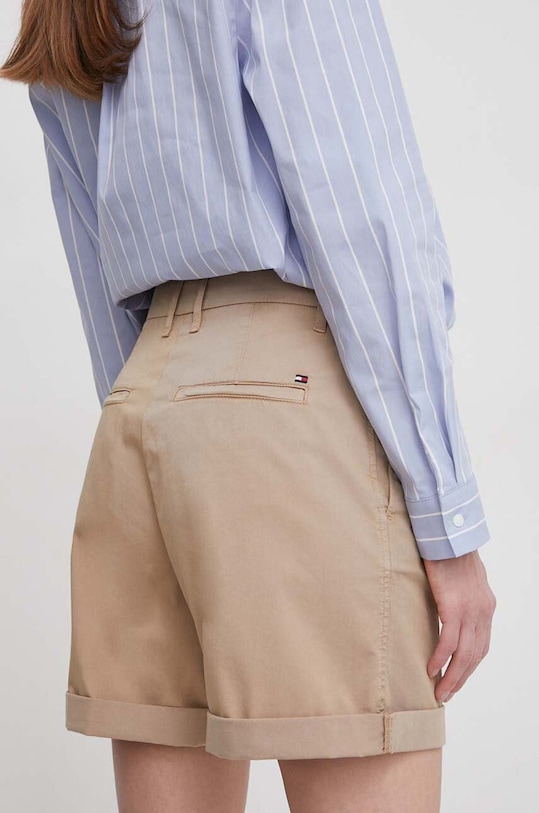 Odzież Tommy Hilfiger szorty WW0WW42457 beżowy