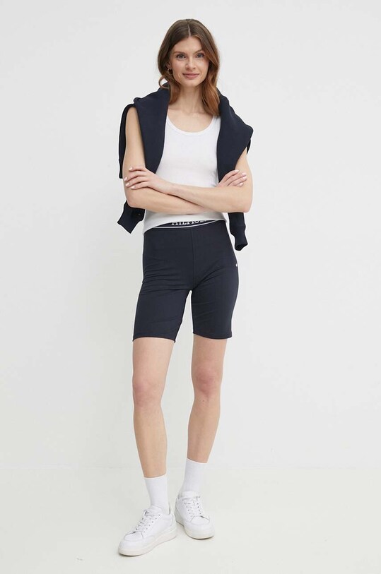 Tommy Hilfiger pantaloni scurți WW0WW41496 bleumarin SS24