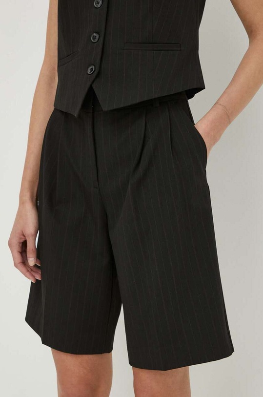 Σορτς Samsoe Samsoe SAHAVENY μαύρο F24100054