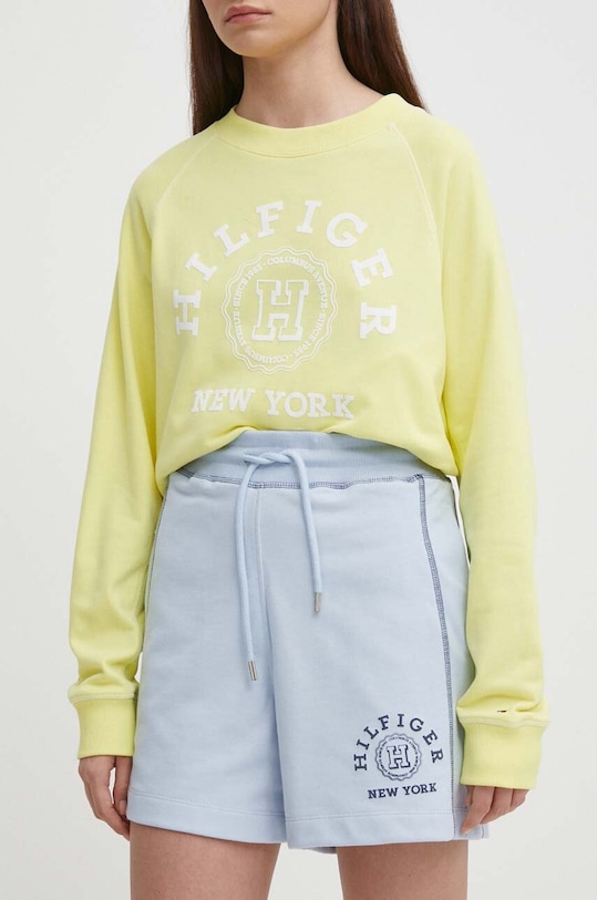 Tommy Hilfiger szorty bawełniane bawełna niebieski WW0WW41265