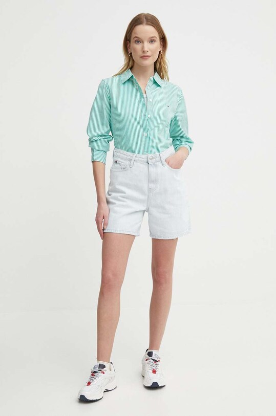 Tommy Hilfiger szorty jeansowe WW0WW41328 niebieski SS24