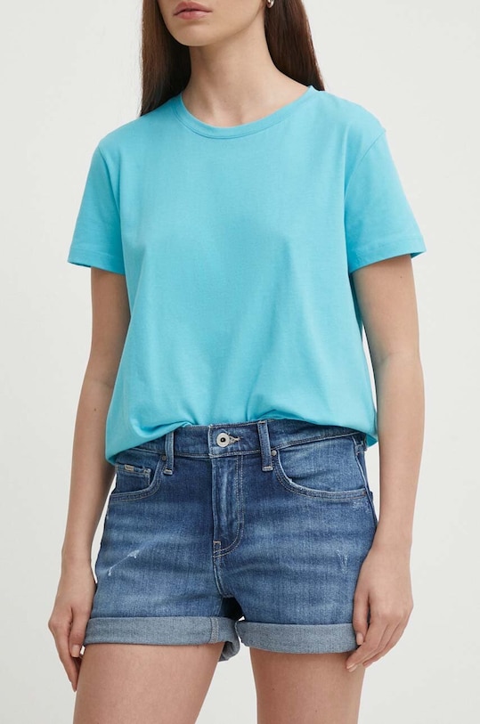 Джинсовые шорты Pepe Jeans STRAIGHT SHORT HW джинс голубой PL801108HU4