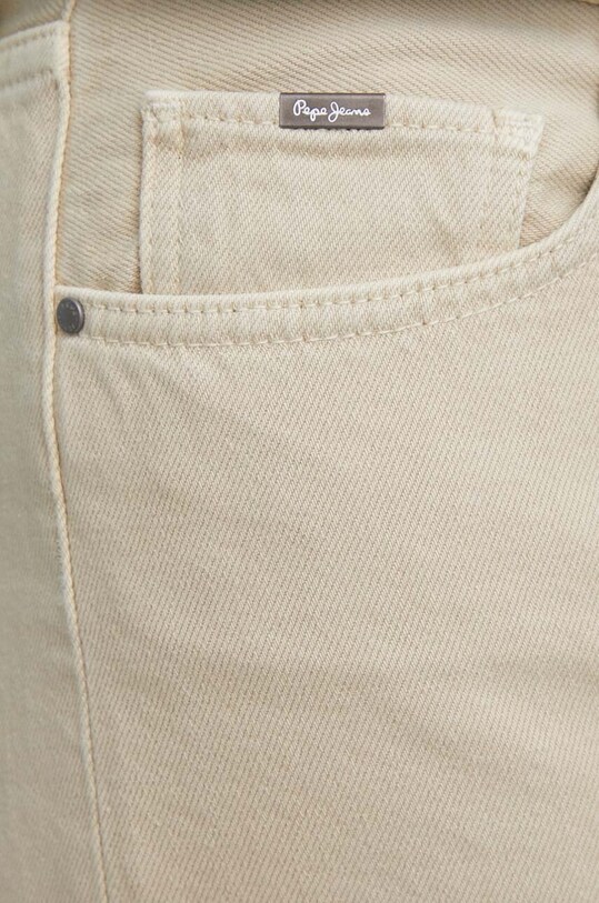 Pepe Jeans pantaloni scurti jeans bej PL801108YH1