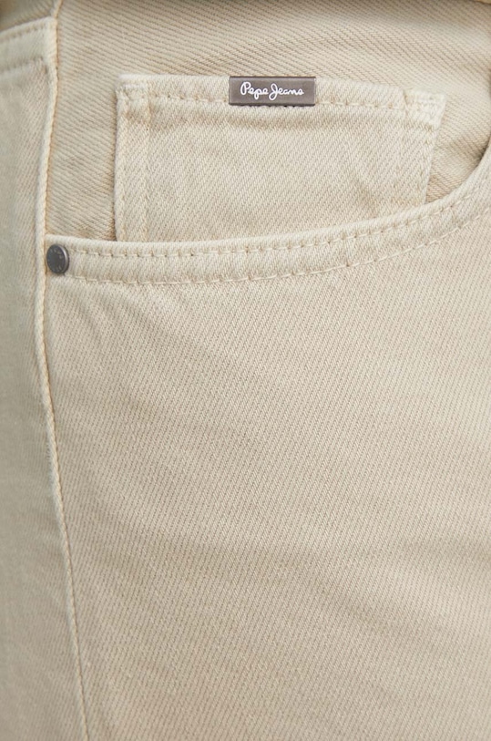 Pepe Jeans pantaloni scurti jeans bej PL801108YH1