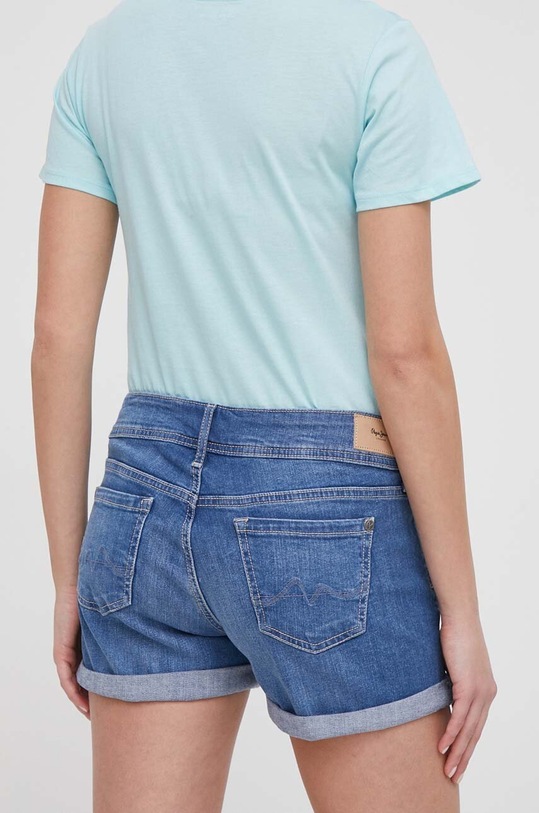 Oblečenie Rifľové krátke nohavice Pepe Jeans RELAXED SHORT MW PL801109HT1 modrá