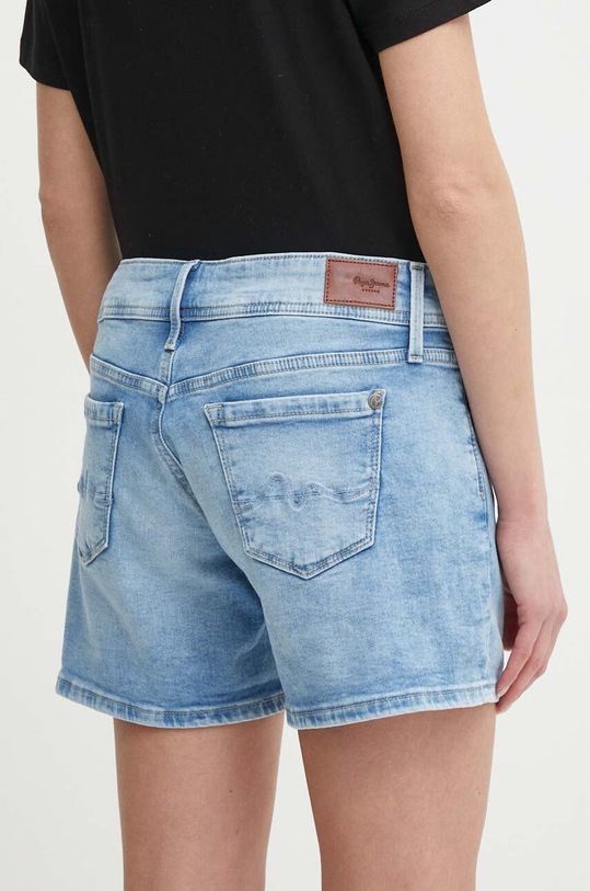 Ruházat Pepe Jeans farmer rövidnadrág RELAXED SHORT MW PL801109MP2 kék