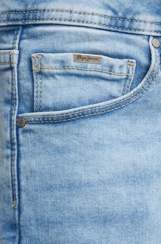 Traper kratke hlače Pepe Jeans RELAXED SHORT MW plava PL801109MP2