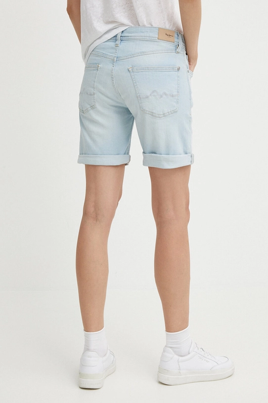 Oblečenie Rifľové krátke nohavice Pepe Jeans SLIM SHORT MW PL801120RH6 modrá