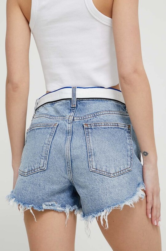 Odzież HUGO Blue szorty jeansowe 50514699 niebieski