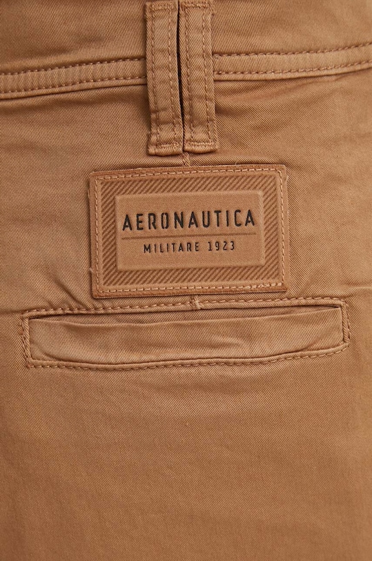 Kraťasy Aeronautica Militare BE222DCT3276 hnědá