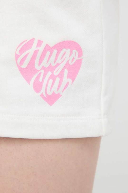 HUGO szorty bawełniane beżowy 50515164