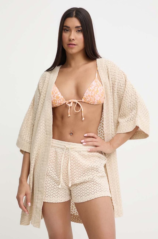 Roxy szorty ERJX603396 beżowy SS24