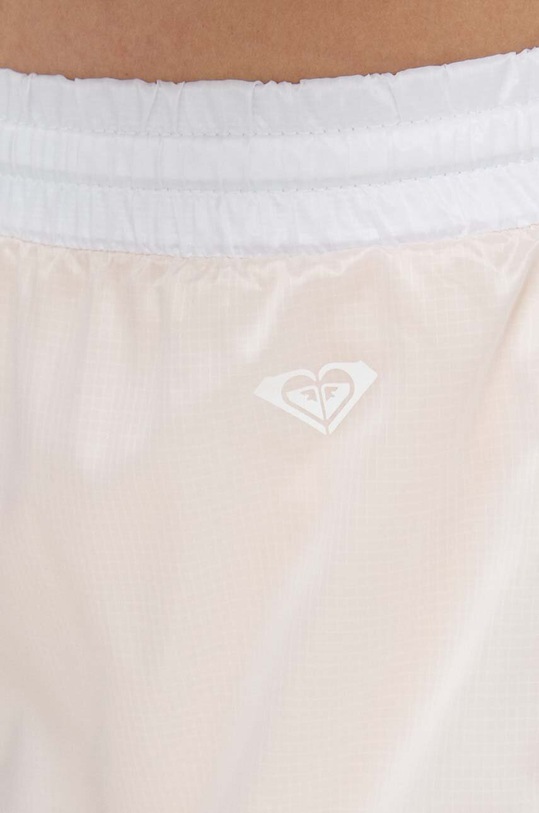 Roxy pantaloni scurți de antrenament Heart Into It alb ERJNS03502
