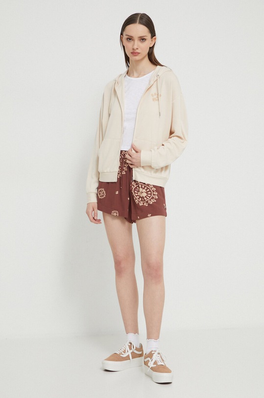 Kraťasy Roxy Lekeitio ERJNS03508 hnědá SS24