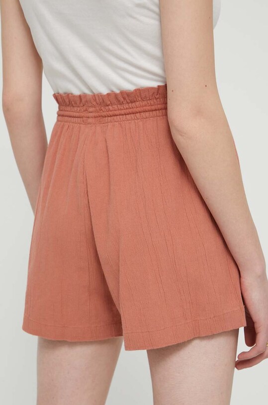 Îmbrăcăminte Roxy pantaloni scurti din bumbac ERJNS03496 maro