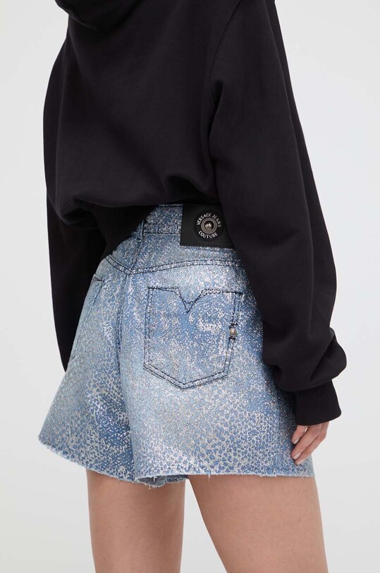 Odzież Versace Jeans Couture szorty jeansowe 76HAD514.DS013M30 niebieski