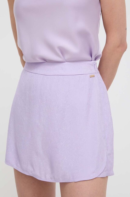 Armani Exchange fustă-pantalon panza violet 3DYS66.YN9RZ
