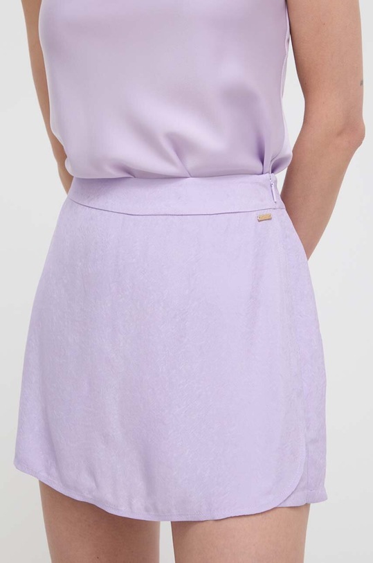 Armani Exchange szoknyanadrág sima lila 3DYS66.YN9RZ
