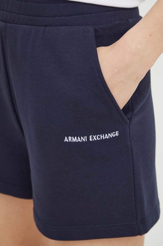 Armani Exchange pantaloni scurti din bumbac bleumarin 3DYS72.YJDBZ