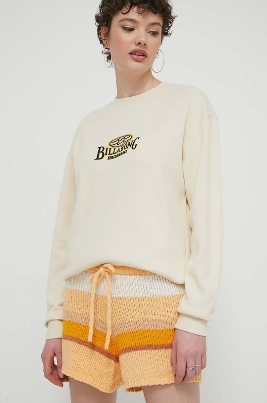 Billabong pantaloni scurti Sol Time tricotaj portocaliu ABJNS00272