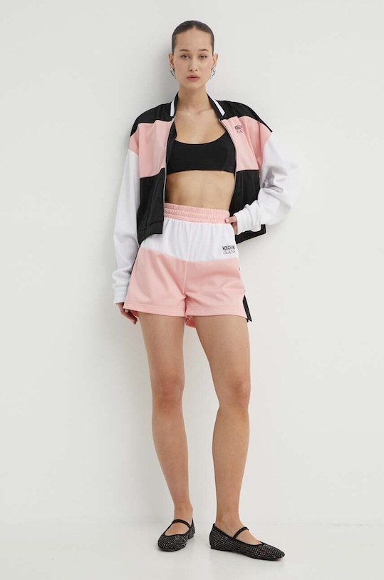 Kraťasy Moschino Jeans 0338.3746 růžová SS24