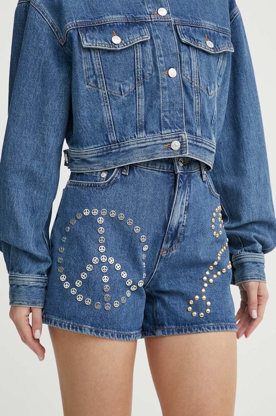 Джинсовые шорты Moschino Jeans джинс голубой 0301.3735