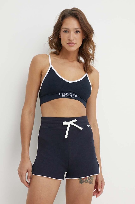 Homewear kratke hlače Tommy Hilfiger UW0UW05235 mornarsko plava SS24
