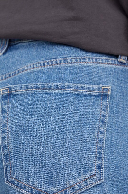 Hollister Co. pantaloni scurti jeans albastru KI349.4168.278