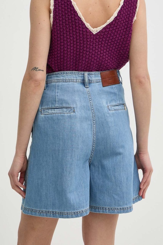 Abbigliamento Weekend Max Mara pantaloncini in lino misto 2415141032600 blu