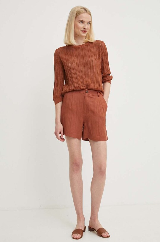 United Colors of Benetton pantaloni scurti 47OZD901C maro SS24