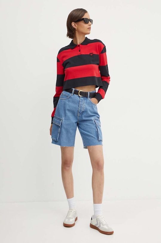 United Colors of Benetton szorty jeansowe 4IPCD9017 niebieski SS24