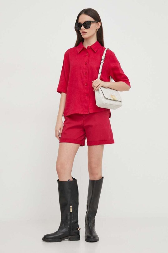 United Colors of Benetton pantaloni scurti 4CDR592G4 roz SS24