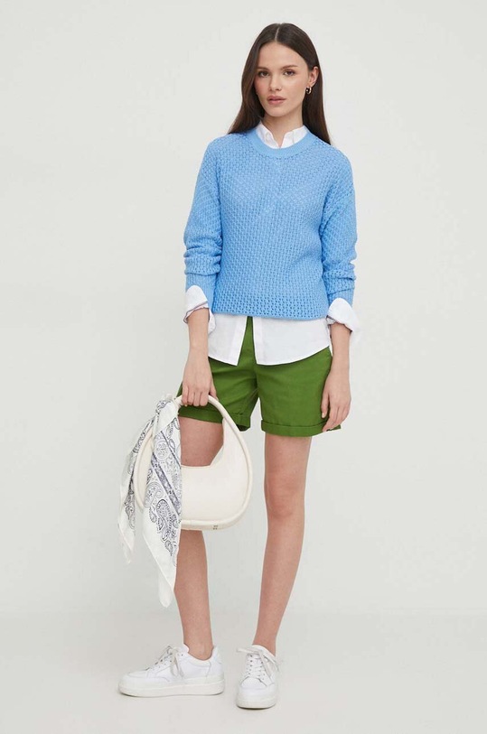 Kraťasy United Colors of Benetton 4CDR592G4 zelená SS24