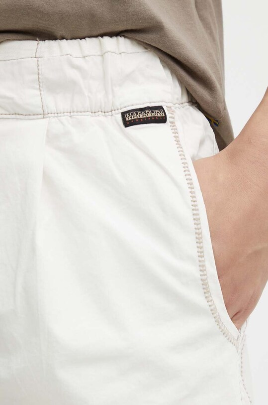Napapijri pantaloni scurti M-Aberdeen bej NP0A4I51N1A1