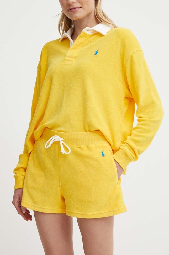 Polo Ralph Lauren szorty dzianina żółty 211936222