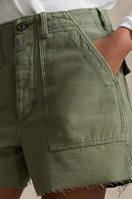 Îmbrăcăminte Polo Ralph Lauren pantaloni scurti din bumbac 211949934 verde