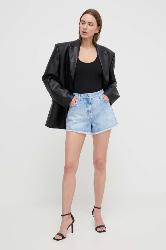 Джинсовые шорты Patrizia Pepe 2P1597.D072 голубой AA00