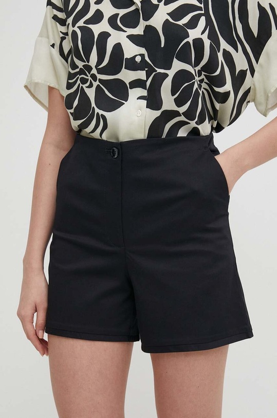 Sisley pantaloni scurti panza negru 4ED4L901A