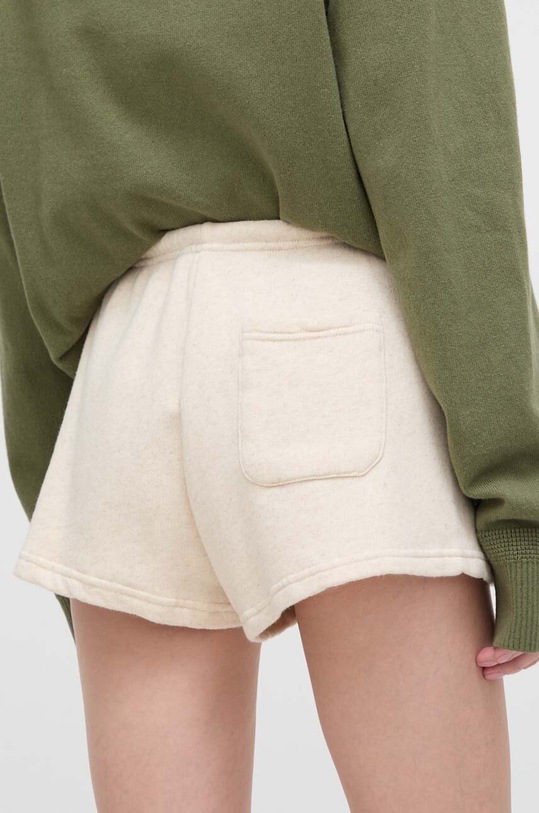 Oblečení Šortky s příměsí lnu American Vintage SHORT COURT ITO09AE24 béžová
