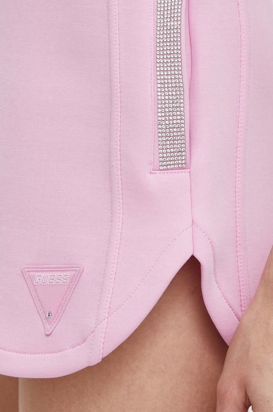 Odzież Guess szorty KIARA V4GD16.FL04P różowy