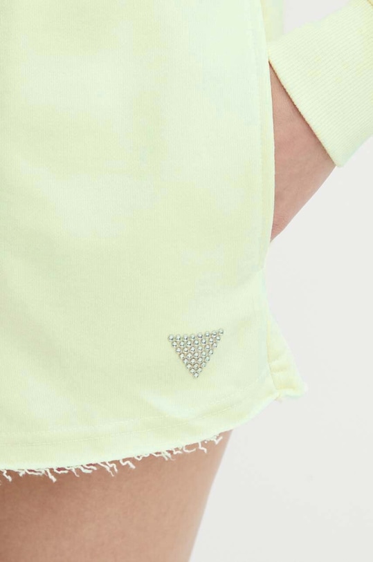 Guess szorty SKYLAR zielony V4GD09.K8802