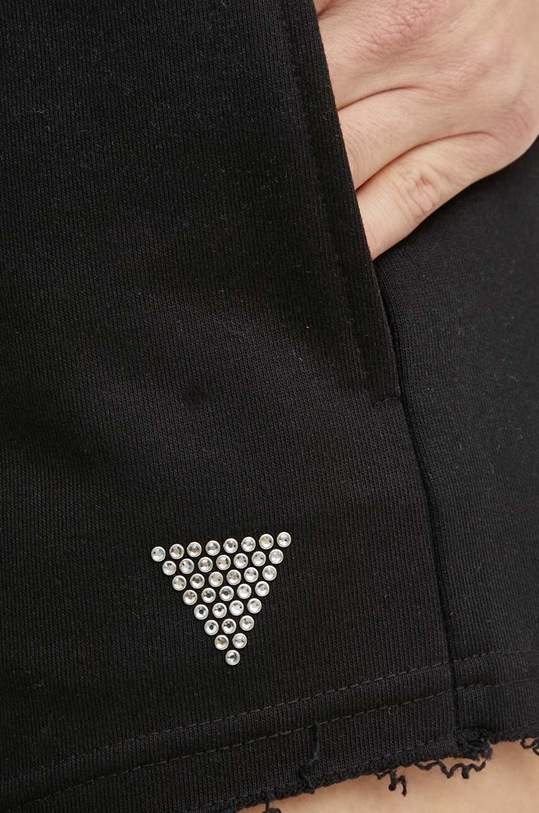 Guess szorty SKYLAR czarny V4GD09.K8802