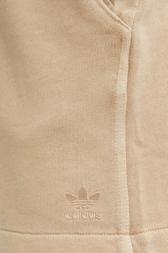 adidas Originals szorty bawełniane beżowy IT4288
